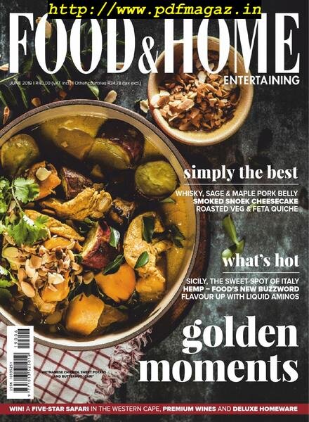 Food & Home Entertaining – June 2019 Cover