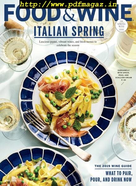 Food & Wine USA – April 2019 Cover