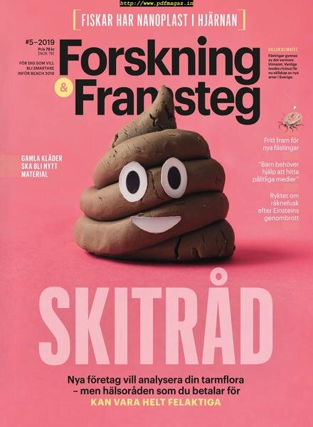 Forskning & Framsteg – 16 maj 2019 Cover