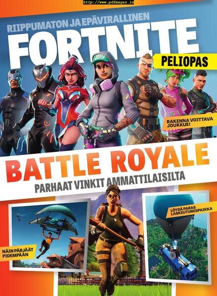 Fortnite Peliopas – maaliskuu 2019 Cover