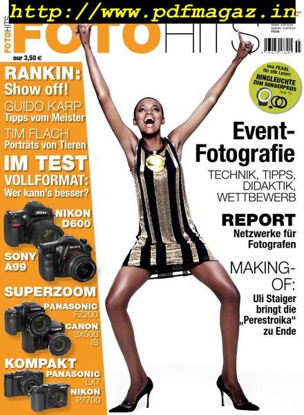 Fotohits – November 2012 Cover