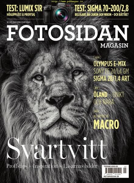 Fotosidan Magasin – 21 maj 2019 Cover