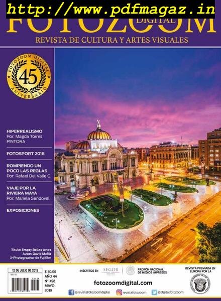 FotoZoom Digital – Mayo 2019 Cover