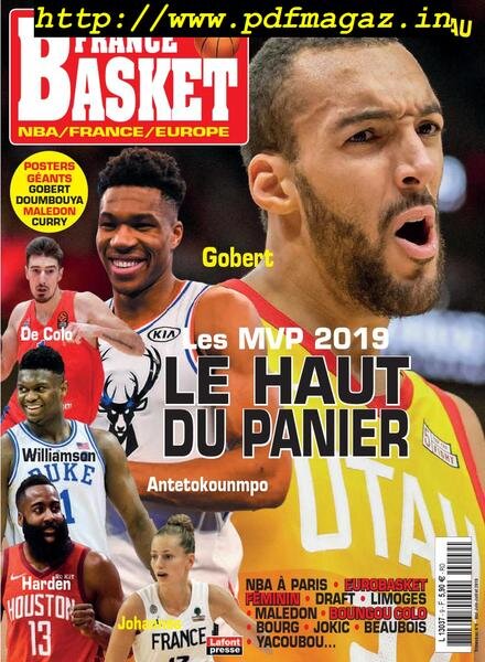 France Basket – mai 2019 Cover