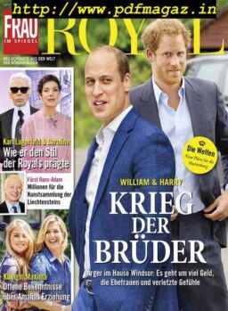 Frau im Spiegel Royal – Mai 2019