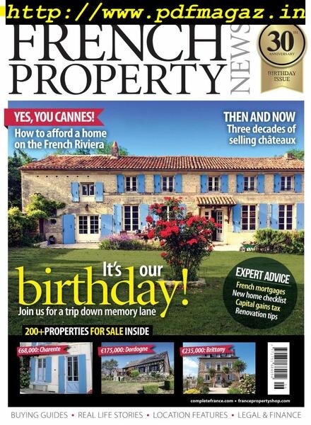 French Property News – June 2019 Cover