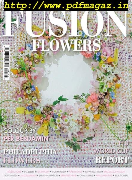 Fusion Flowers – March 2019 Cover