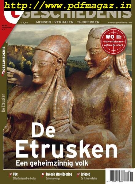G-Geschiedenis – Mei 2019 Cover
