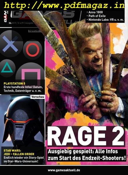 Games Aktuell – Juni 2019 Cover