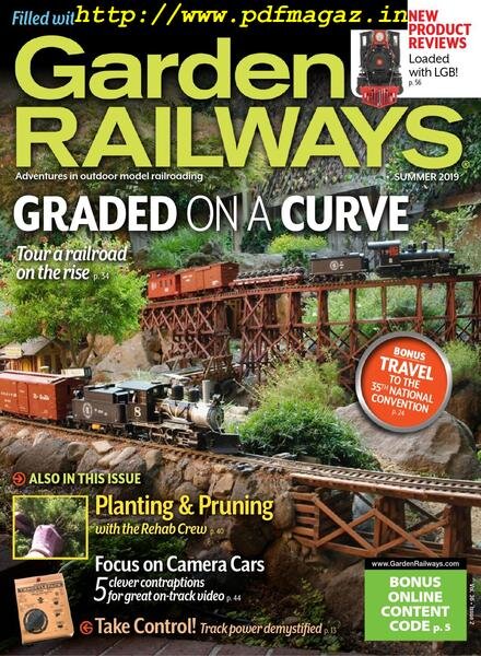 Garden Railways – April 2019 Cover