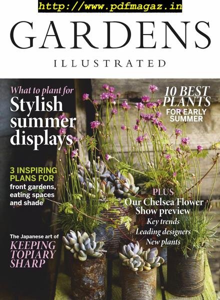 Gardens Illustrated – May 2019 Cover