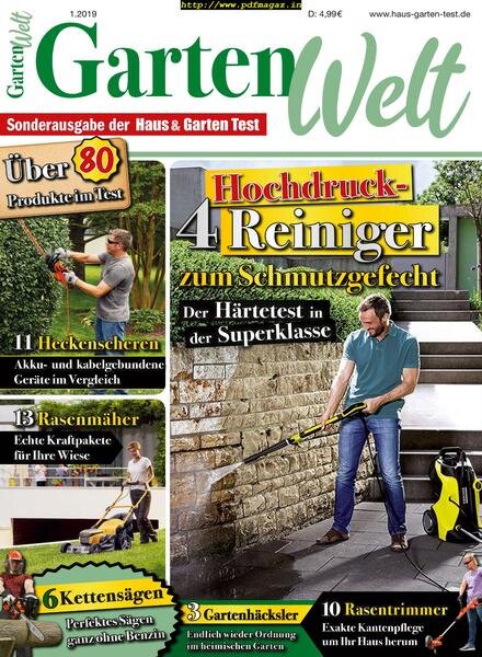 Garten Welt – April 2019 Cover