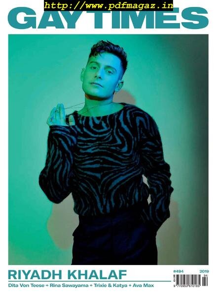 Gay Times – April 2019 Cover