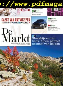 Gazet van Antwerpen De Markt – 18 mei 2019