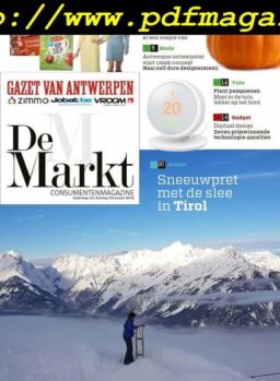 Gazet van Antwerpen De Markt – 23 maart 2019