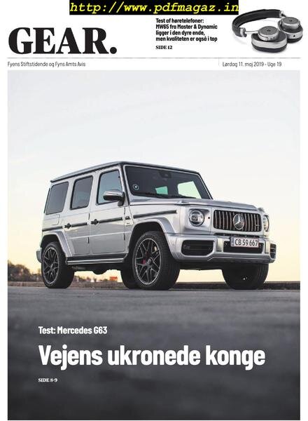 Gear – 11 maj 2019 Cover