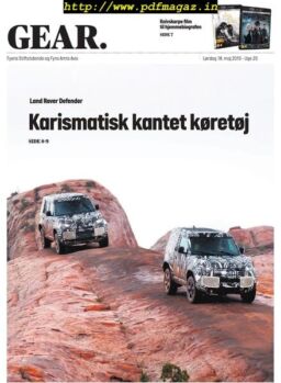 Gear – 18. maj 2019