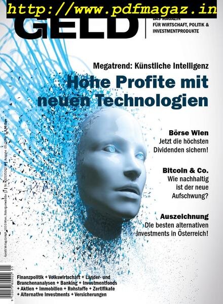 GELD-Magazin – Mai 2019 Cover