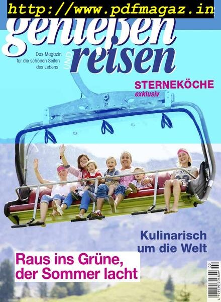Geniessen und Reisen – Sommer 2019 Cover