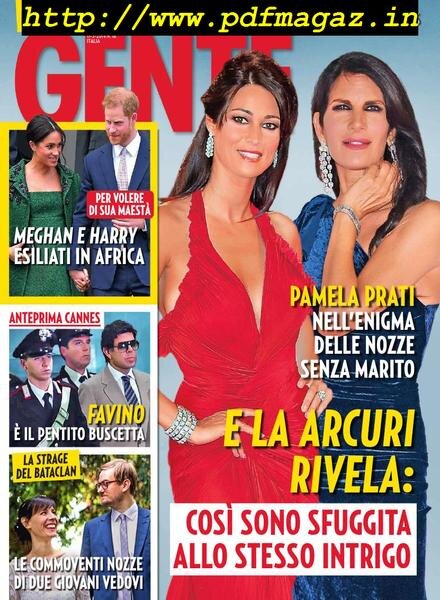 Gente Italia – 11 Maggio 2019 Cover