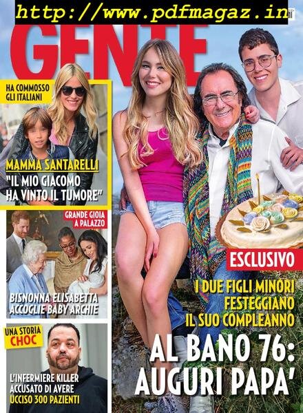 Gente Italia – 25 maggio 2019 Cover