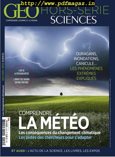 Geo – Hors-Serie Sciences – N 21, 2019 Cover