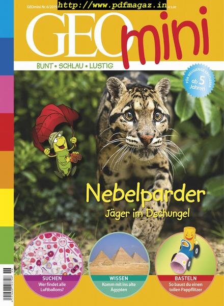 GEOmini – Juni 2019 Cover