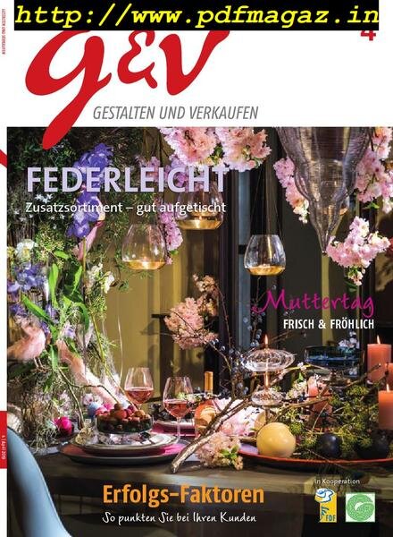 Gestalten und Verkaufen – April 2019 Cover