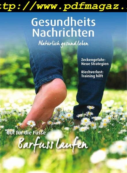 Gesundheits Nachrichten – Mai 2019 Cover