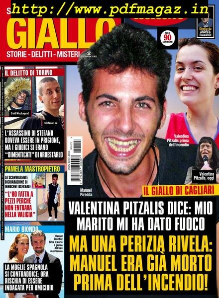 Giallo – 17 April 2019 Cover