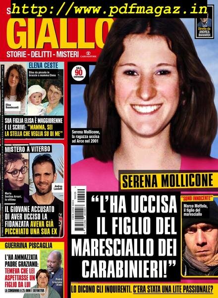 Giallo – 6 Marzo 2019 Cover