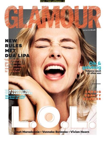 Glamour Netherlands – juni 2019 Cover