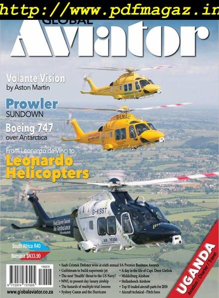 Global Aviator South Africa – May 2019 Cover