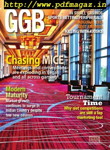 Global Gaming Business – April 2019 Cover