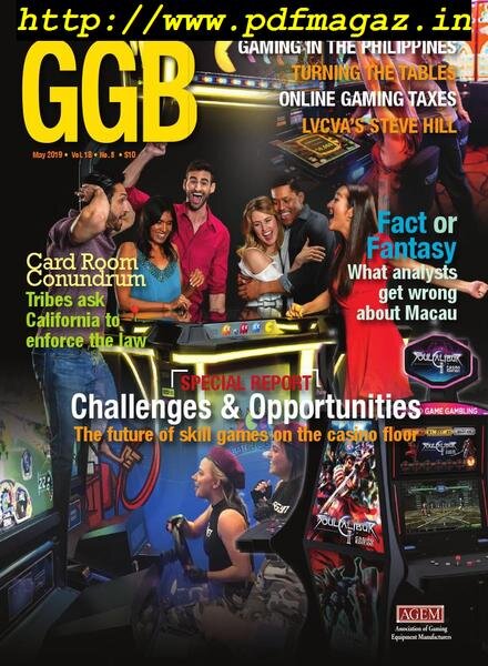 Global Gaming Business – May 2019 Cover