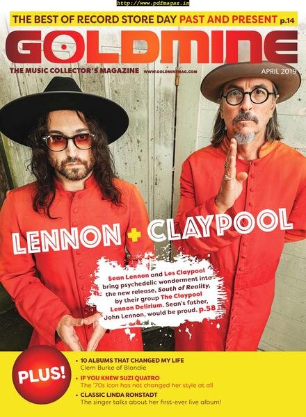 Goldmine – April 2019 Cover