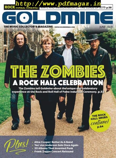 Goldmine – June 2019 Cover