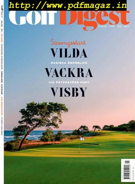 Golf Digest Sverige – juni 2019 Cover