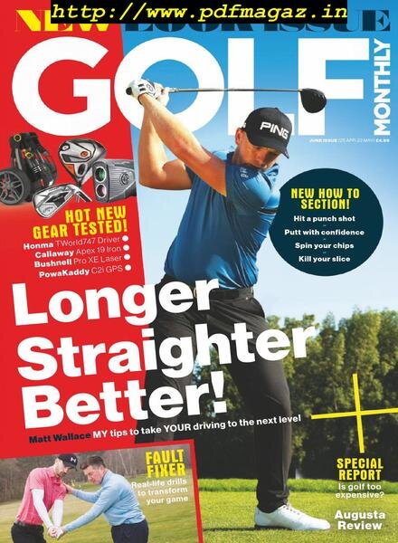 Golf Monthly UK – June 2019 Cover