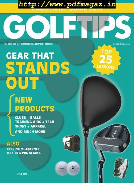 Golf Tips USA – May-June 2019 Cover