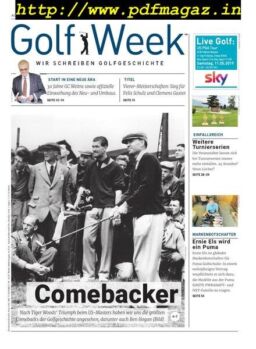 Golf Week – Mai 2019