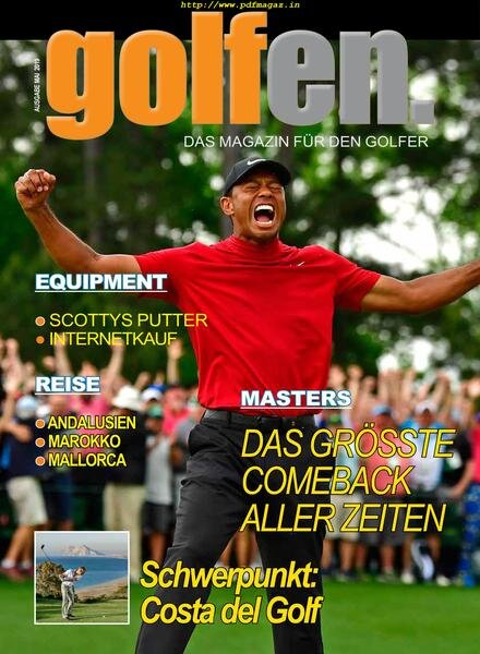 Golfen – Mai 2019 Cover