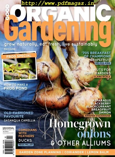 Good Organic Gardening – May-June 2019 Cover