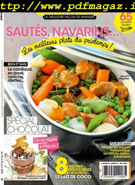 Gourmand – 10 avril 2019 Cover