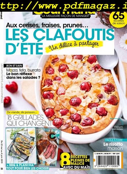 Gourmand – 21 mai 2019 Cover