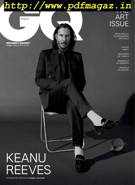 GQ Italia – Maggio-Giugno 2019 Cover