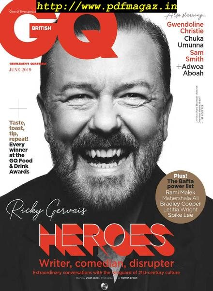GQ UK – June 2019 Cover
