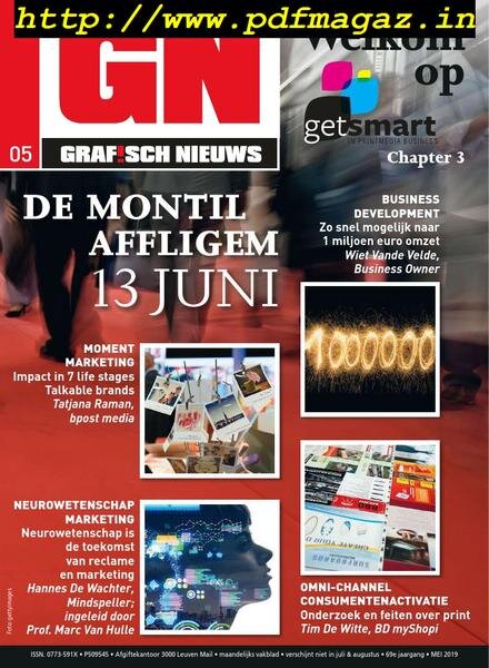 Grafisch Nieuws – Mei 2019 Cover