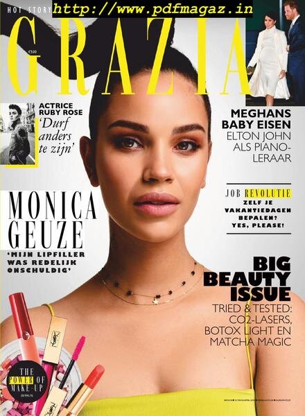 Grazia Netherlands – 10 april 2019 Cover