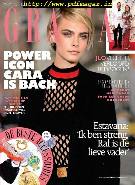 Grazia Netherlands – 20 maart 2019 Cover